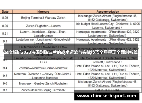 深度解析2023法国对阵波兰的战术运筹与实战技巧全景呈现全面剖析篇